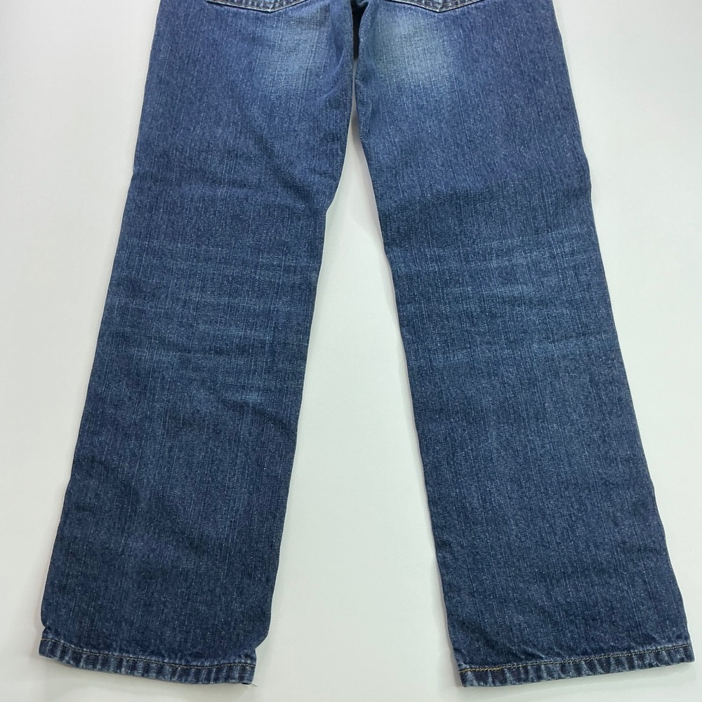 Arizona Blue Jeans Kids 10 Regular Straight Leg Factory Distressed Adjustable - Picture 11 of 16